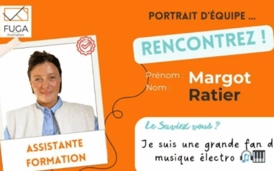 Portrait d’équipe : bienvenue à Margot, nouvelle assistante formation chez FUGA